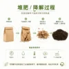 Biodegradable packaging decomposition