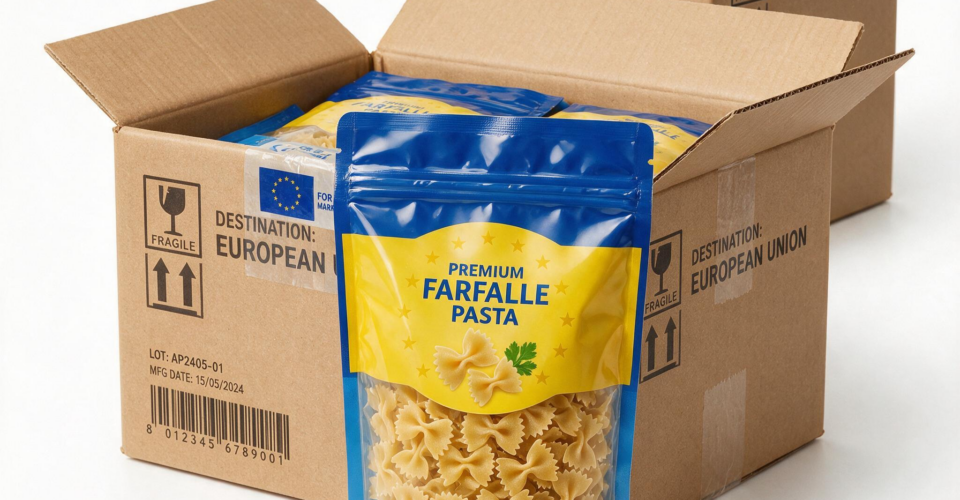 EU packaging export requirements: CE marking and food contact regulations