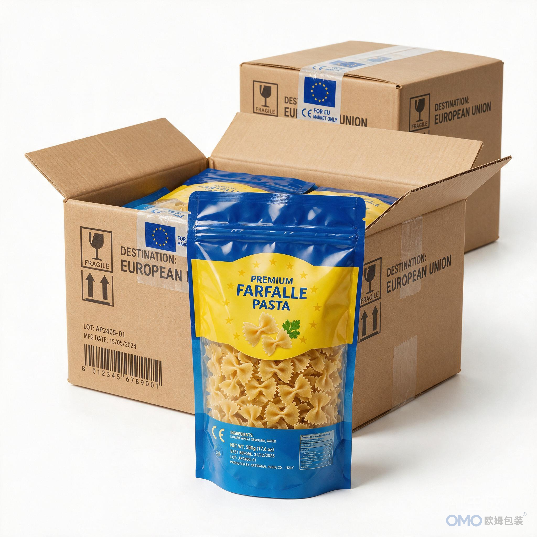 EU Export Packaging Requirements Explained: CE Marking and Food-Contact Regulations