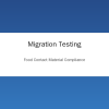 Food contact material migration testing compliance illustration