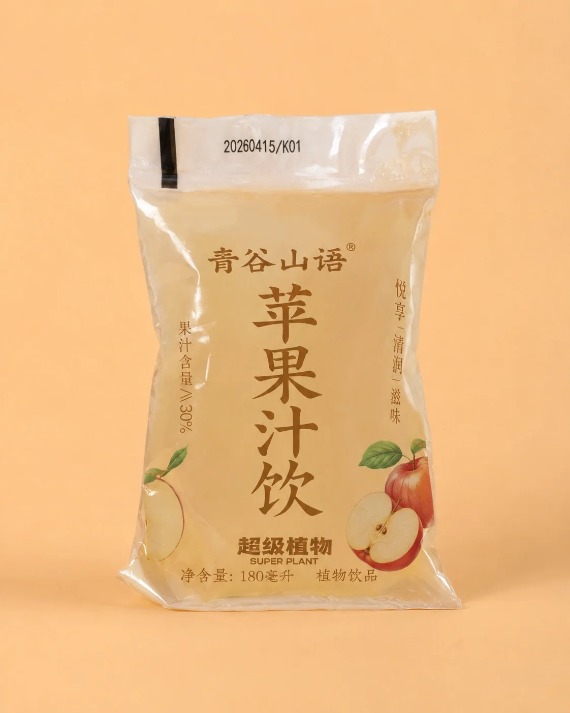 Fruit juice beverage pouch