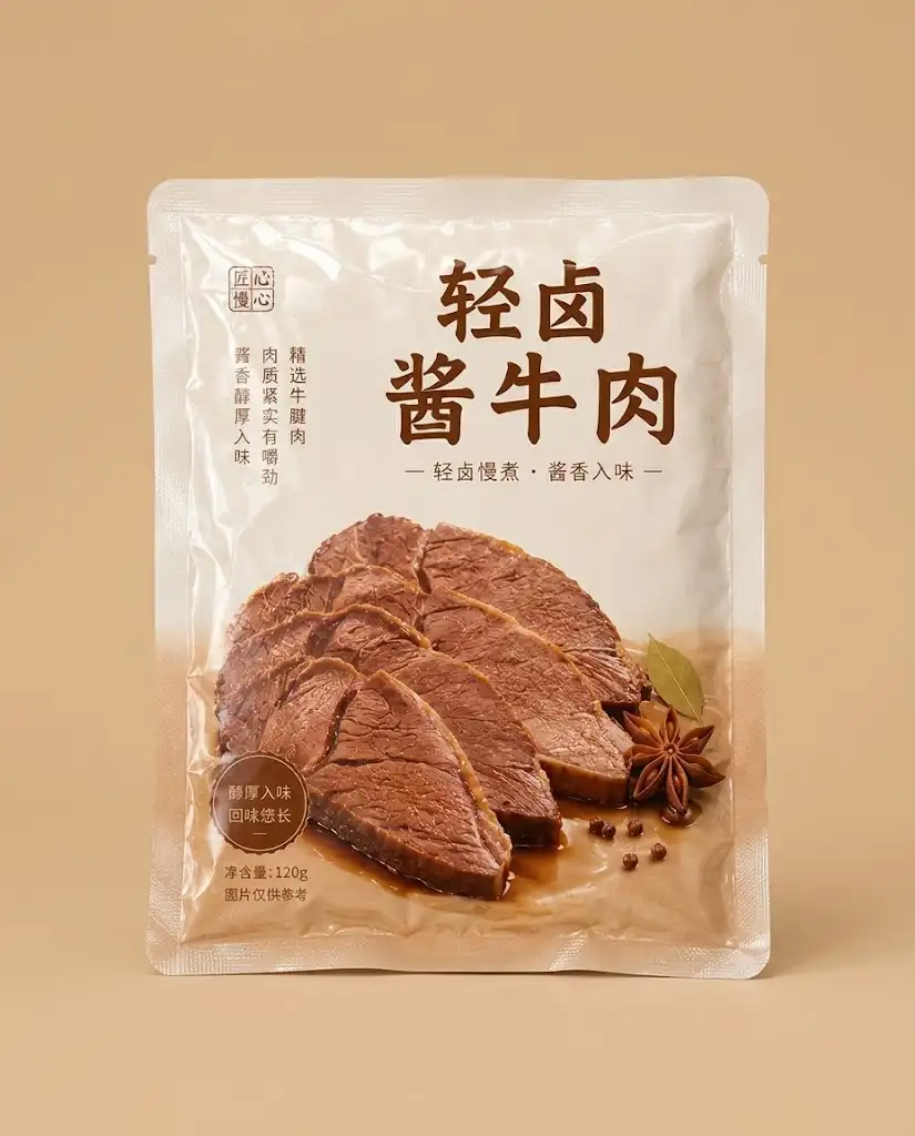 日化产品包装 酱牛肉
