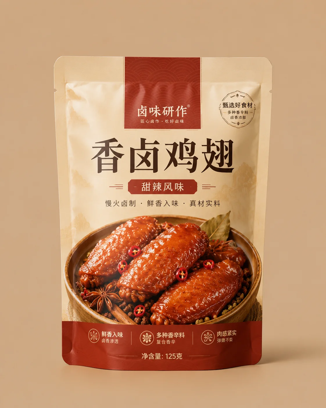 日化产品包装 鸡翅