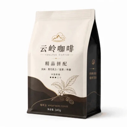Custom Food Pouches: Foil Stand-Up Resealable Pouches, Three-Side Seal, Vacuum and 8-Side Seal Pouches for Coffee and Snacks