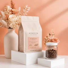 Custom packaging - coffee bean packaging
