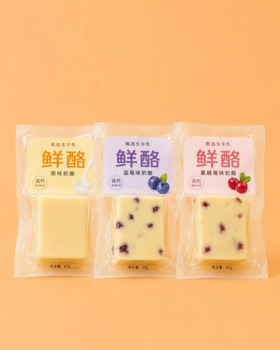 Dairy packaging for cheese