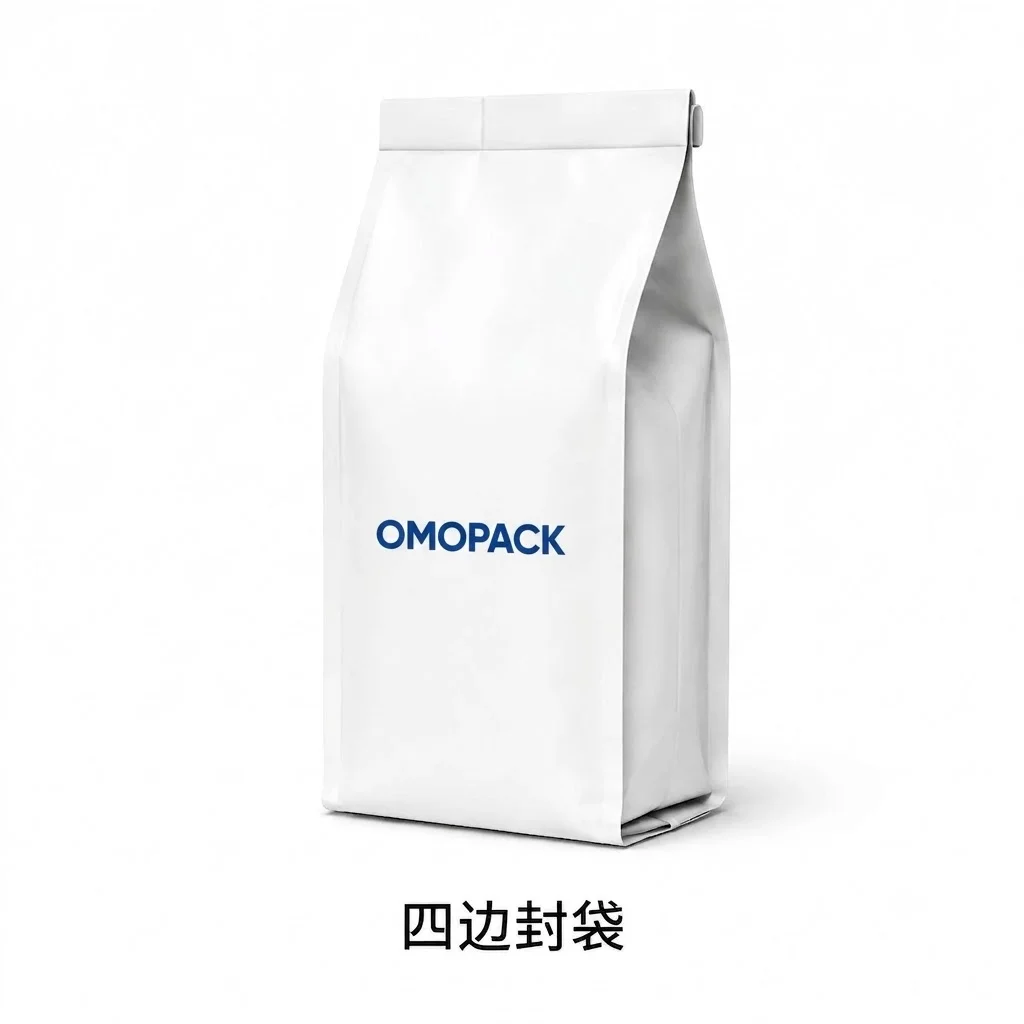 Packaging process - quad seal pouch process