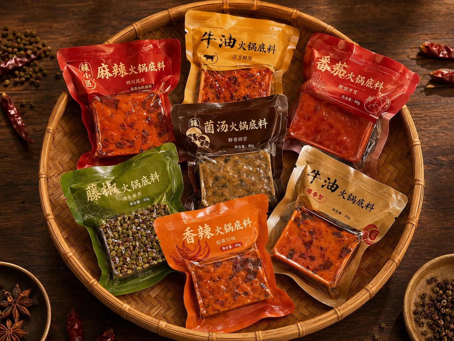Condiment Packaging - High-Oil Hot Pot Base