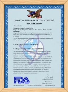 Qualification certificate 2