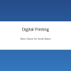 Digital printing on flexible packaging film