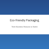 Eco friendly flexible packaging pouches
