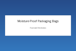 Moisture-Proof Packaging Bags for food and electronics illustration