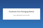Southeast Asia packaging market export map