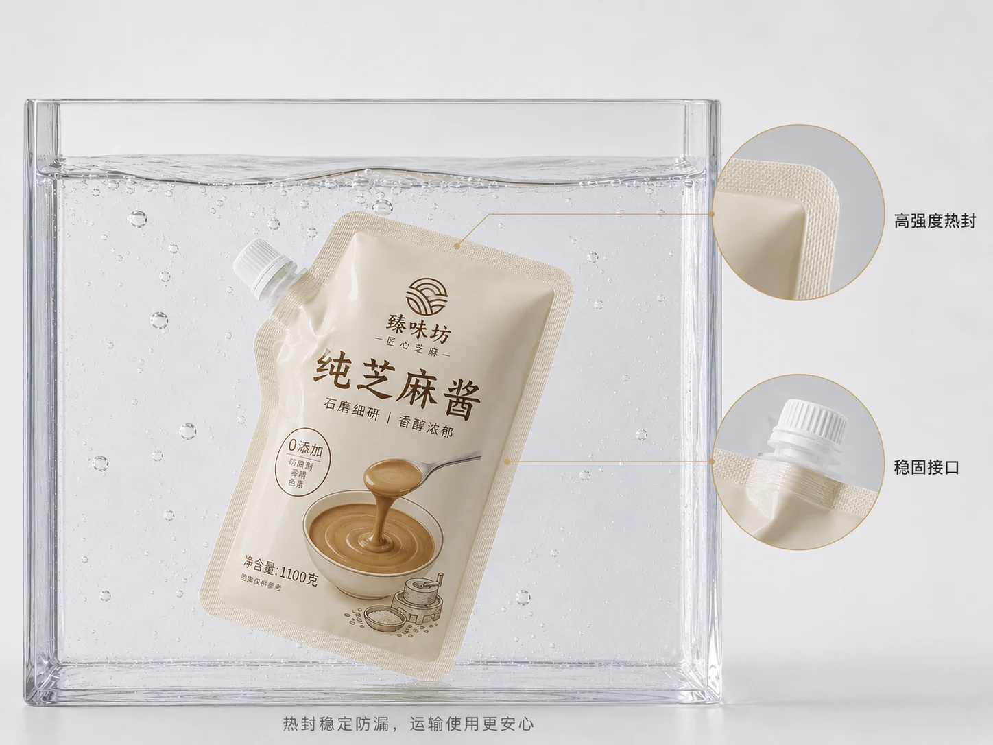 Condiment Packaging - Reliable Seal for Sauces
