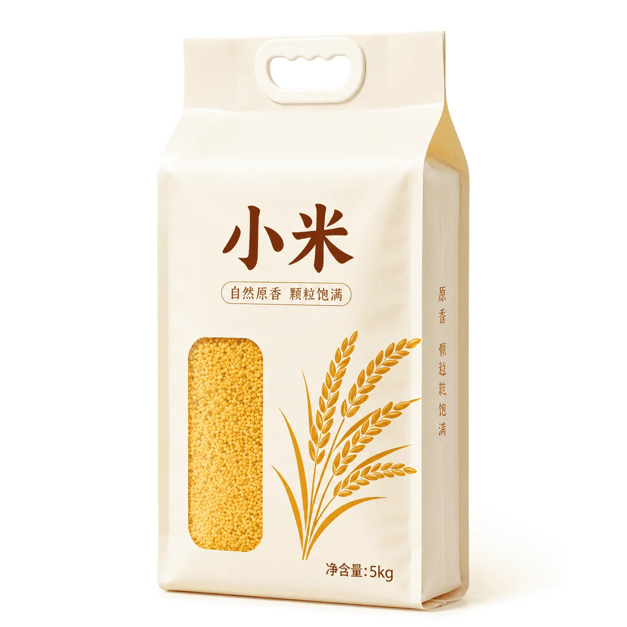 Millet Pouches, Rice Pouches, Grain and Cereal Pouches, Custom Packaging from the Source Manufacturer