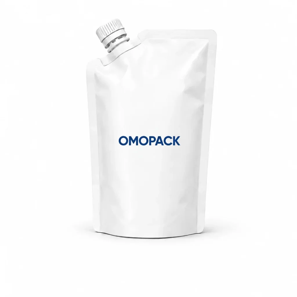 Spout pouch for sauces and dressings