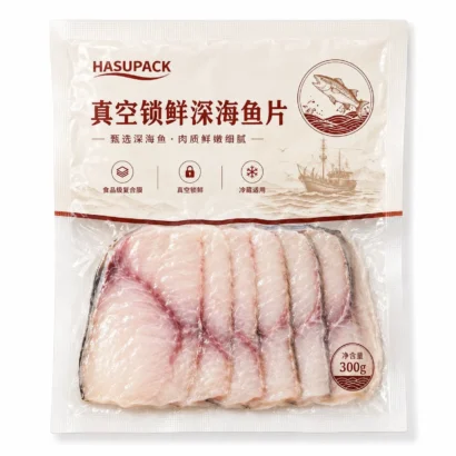 Food Vacuum Pouch Customization: Freezer Pouch Manufacturer for Fish Fillets, Seafood, Deli Meat and Fresh Meat