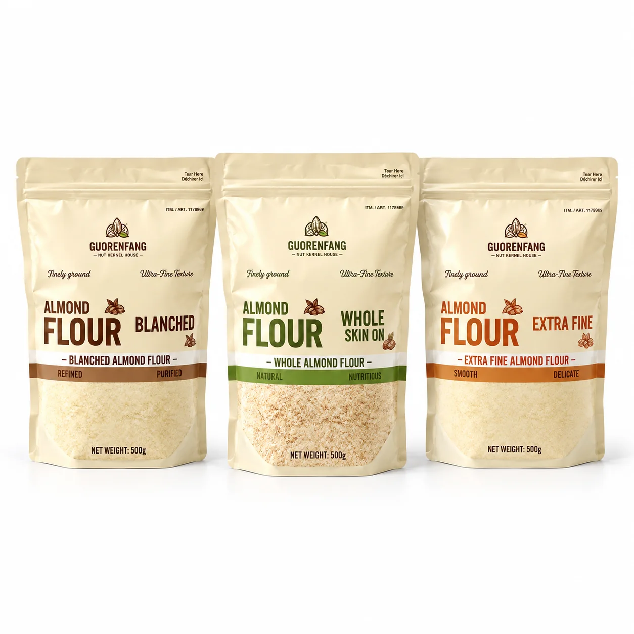 custom powder packaging pouches powder product series