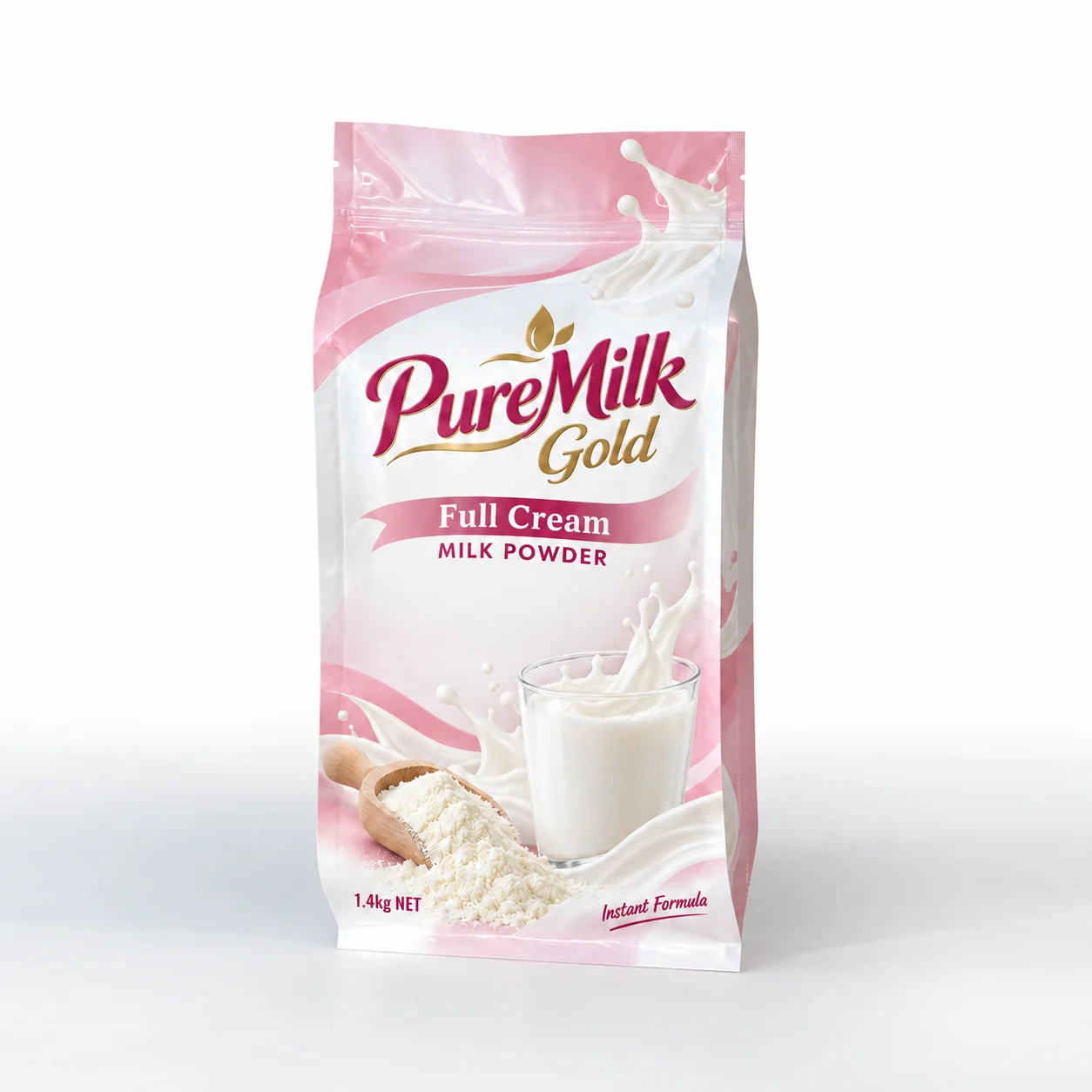 custom milk powder bags main view