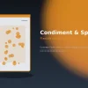 Stand-up spice pouch concept illustration for dry condiment packaging