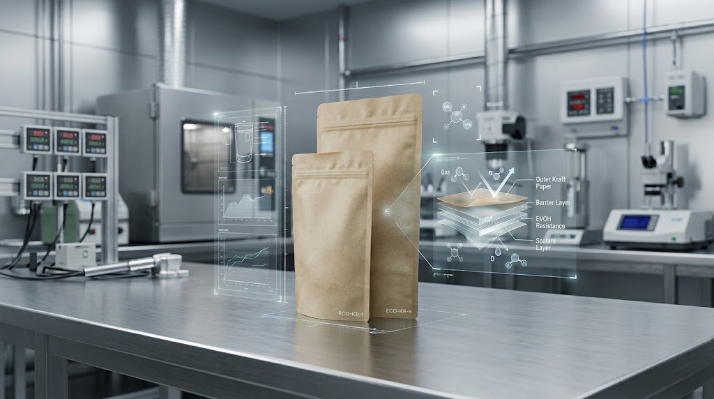 Recyclable-Packaging-Label-Placement-On-Pouch