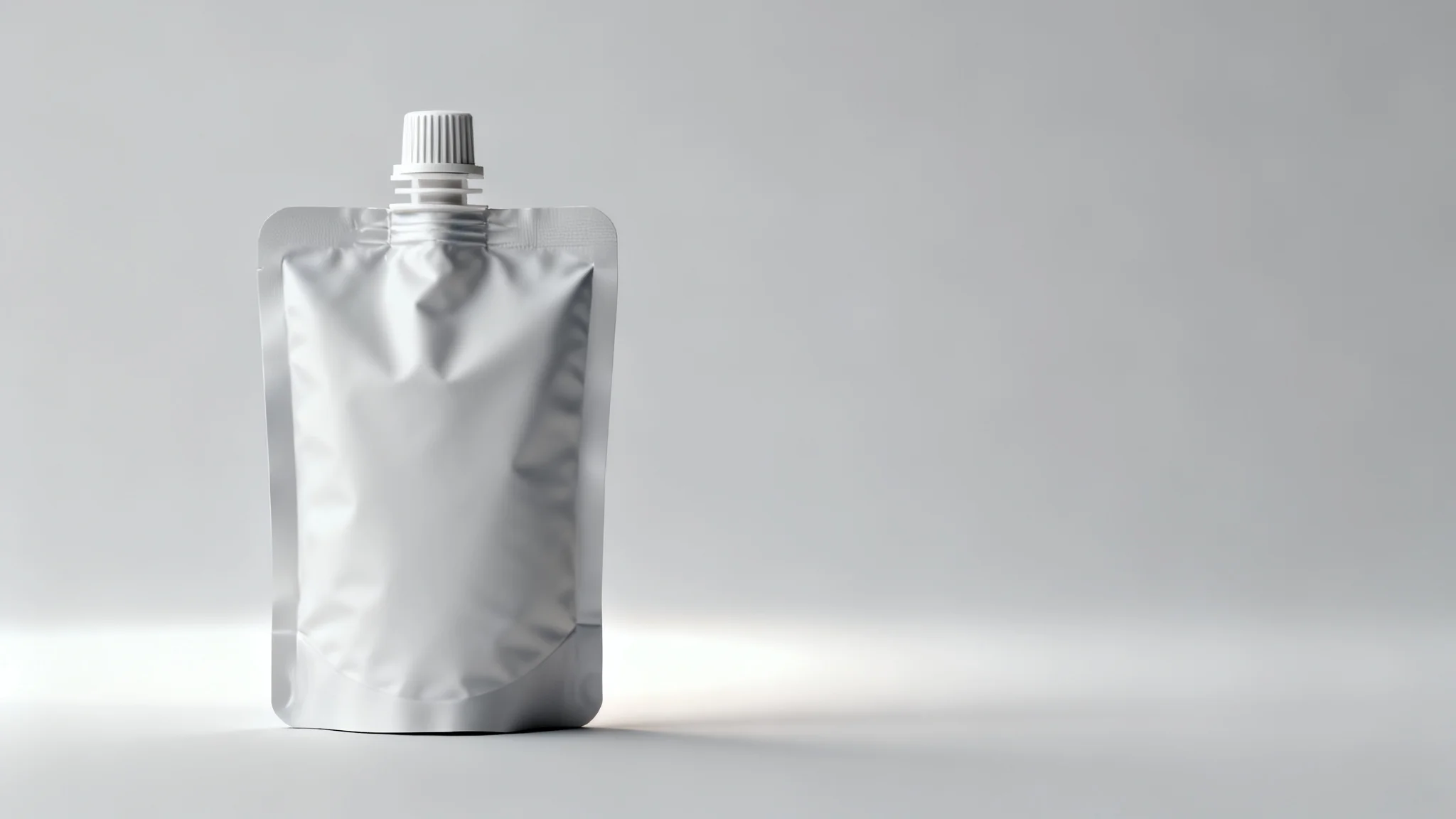 Concept visual of a sauce spout pouch, used to illustrate filling temperature and product chemistry decisions