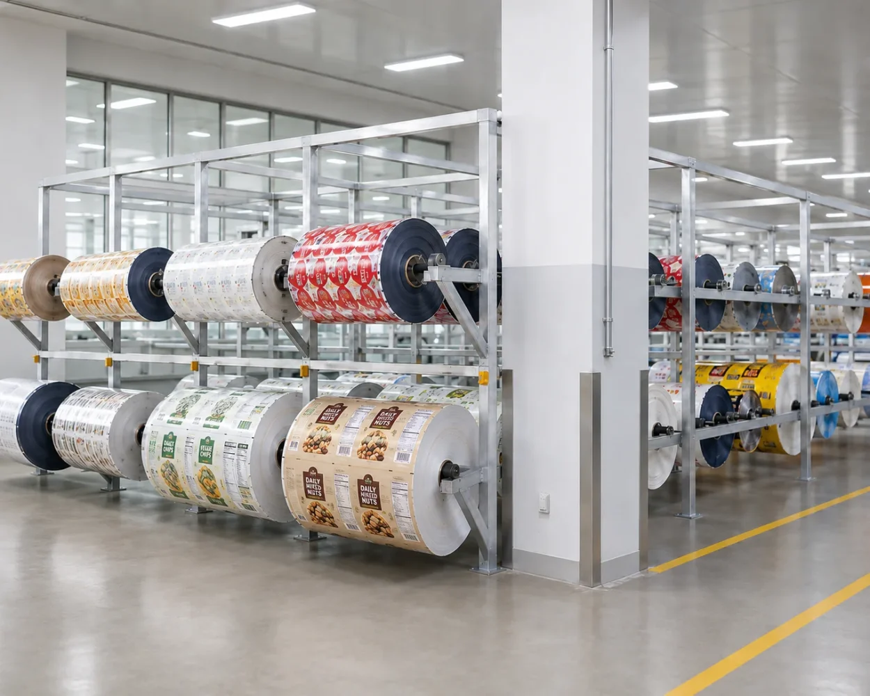 Custom roll film - multiple roll sizes