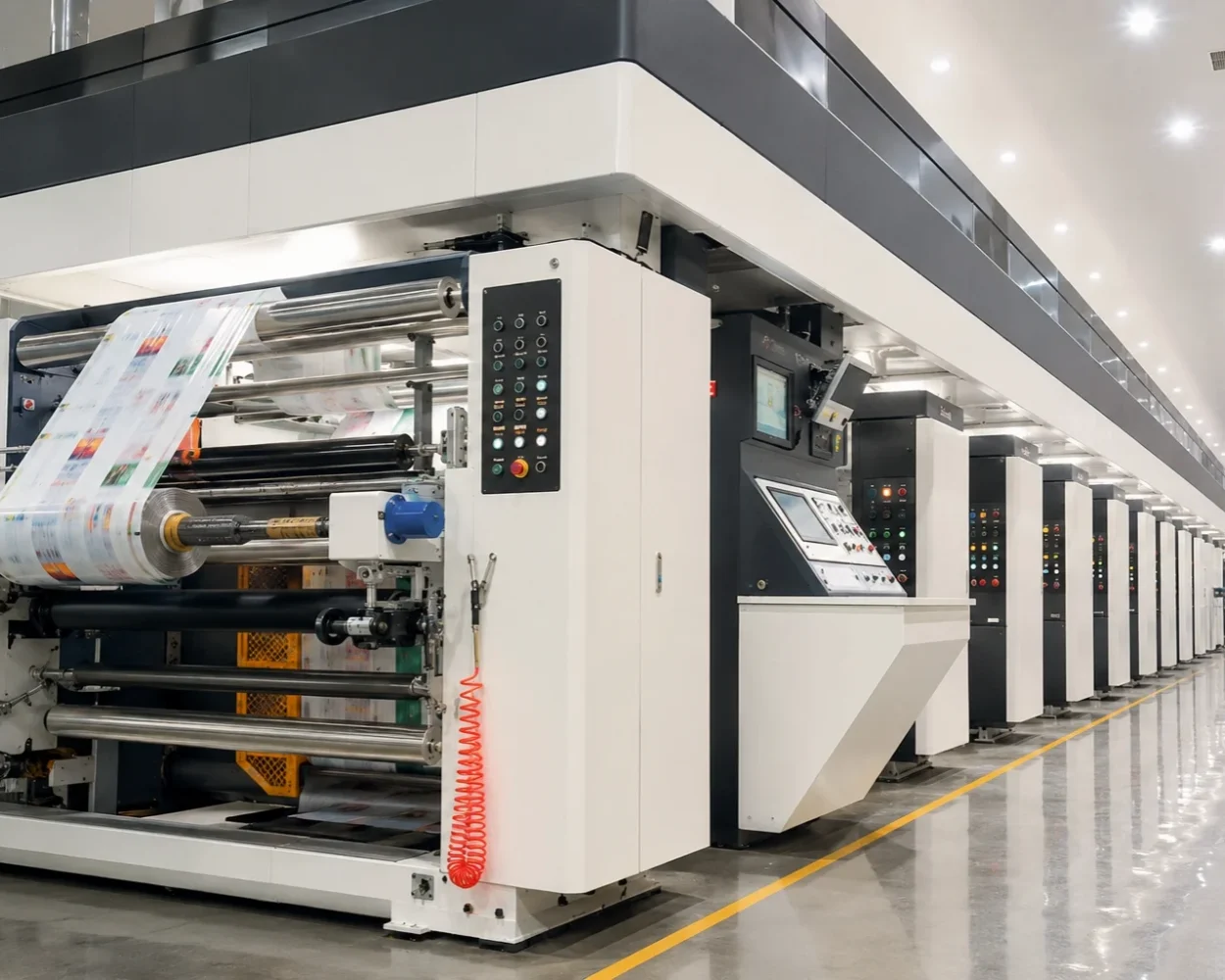 Printing production workshop